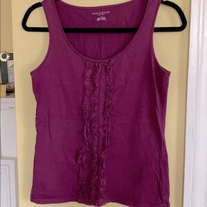 Ann Taylor ruffled top